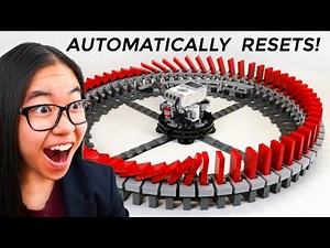 Reacting to the Infinite LEGO Domino Ring! 🤯