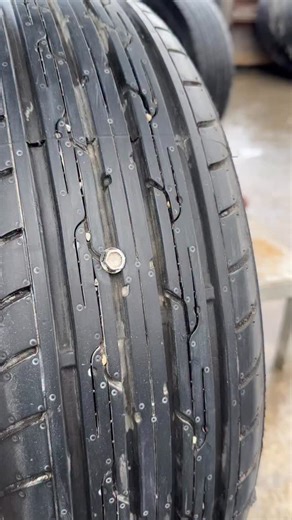 Janis Khan on Instagram: "Tubeless kit repair just so easy #tyre #short #reelsinstagram #truck #mechanic"