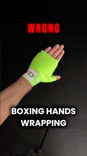 Boxing hands wrapping tutorial ✔️ #boxer #boxing #boxingtraining #boxingcoach #boxingwraps