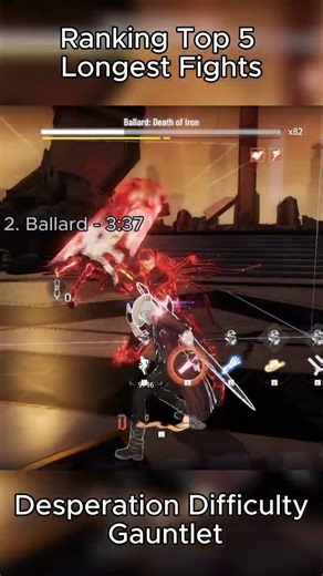 Desperation Difficulty Gauntlet - Top 5 Longest Fights | PGR x DMC5