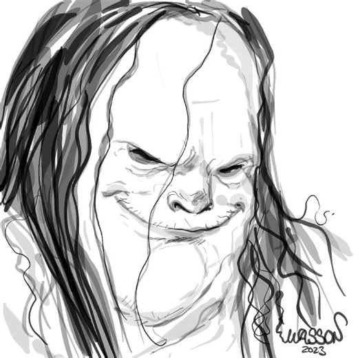 Day Twenty-One Scary Stories to Tell in the Dark Hopefully you’ll draw some scary art from this series of books in the light. The Pale Lady #scarystoriestotellinthedark #thepalelady #horrorart #scaryart #thetenminutedrawlloweenchallenge