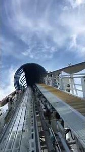California screamin' ride POV (WIND WARNING)