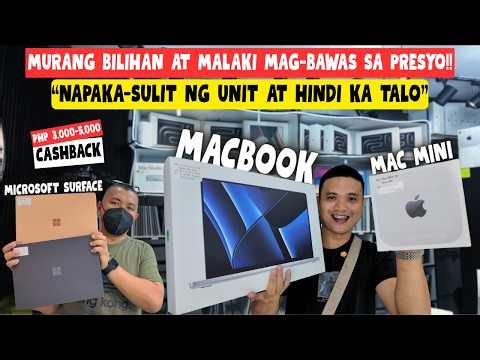 Bilihan ng MABABA ang Presyo ng Macbook, Mac Mini at Microsoft Surface - Baka Dito ka Makabili Na!