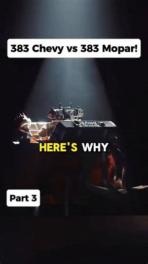 Humanhealth_23 | 383 Chevy vs 383 Mopar! #engine #enginerebuild #projectcar #cars #fyp | Instagram