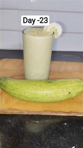 30 Days 30 Drinks Summer Drink Challenge | Day -23 Cucumber Juice #shorts #juicerecipe #summerdrink