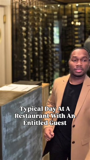 Manager vs. Entitled Guest: When “Customer Is Always Right” Goes Wrong! - You ever see a manager professionally humble a guest who thought they ran the place? 😭 This one really tried to control the AC, the music, and the staff 😩 Have you ever come across a guest like this? 👀 #fyp #serverlife #restaurantlife #foryoupage #restaurantproblems #restauranthumor #entitled #managerlife | Lemar.m