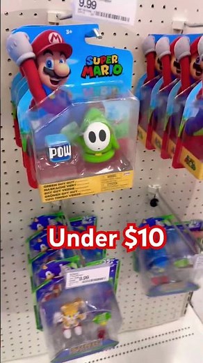 New Mario Action figures found Target toy hunting! #toyhunting