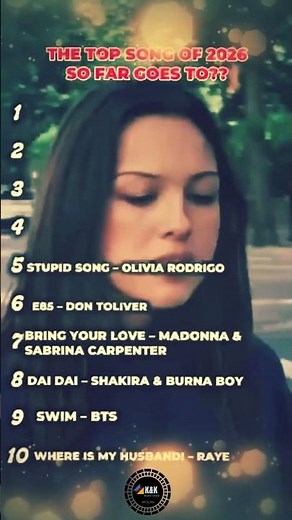 Can You Pick the #1 Song of 2026? 👀🎤 #2026hits