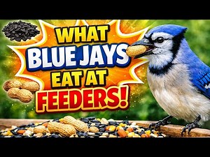What Blue Jays Eat at Feeders