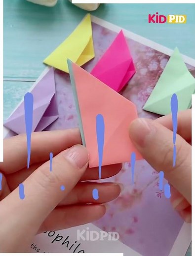 Easy Summer Paper Crafts for Kids | Easy paper and leaf craft for summer holidays for kids