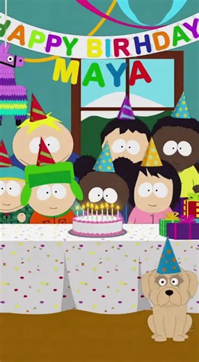 Happy birthday time #Maya