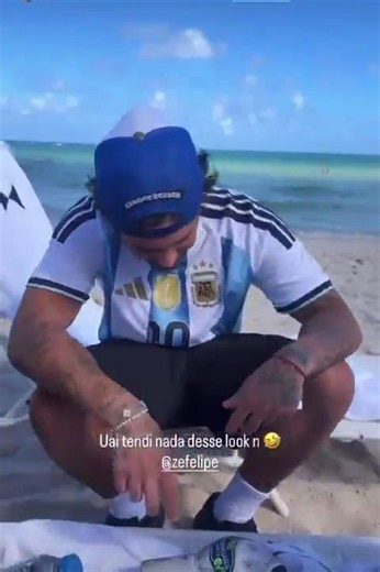 After breakup with Vini Jr., Virginia enjoys the beach in Miami with Zé Felipe and kids