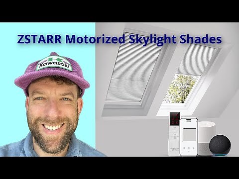 ZSTARR Motorized Skylight Shade Installation