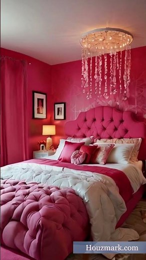 Bold & Vibrant Hot Pink Bedroom Ideas 🌺🔥 | Make a Statement!