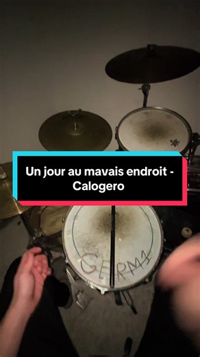 Un jour au mauvais endroit…#drum #drumcover #fyp @Calogero #calogero