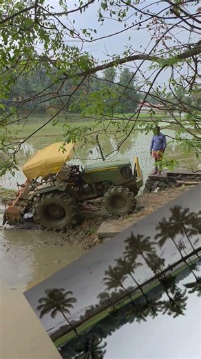 Palakkad Beauty | Kannadi Village | Paddy field #TractorLife #VillageVibes #Palakkad #KannadiVillage