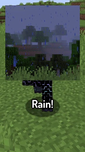 Particle Rain Mod Reviews in Minecraft