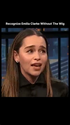 Entertainment on Instagram: "Fans were completely shocked when they didn’t recognize Emilia Clarke without Daenerys’ iconic wig 😂—proof of just how powerful her Game of Thrones transformation really was. Seeing her with her natural hair left people stunned and confused, creating a funny and eye-opening moment that shows how deeply fans associate her with the Mother of Dragons look. 🐉✨"