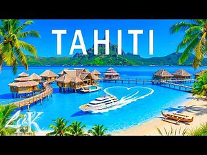 Tahiti 4K Drone Footage | French Polynesia Paradise & Unreal Turquoise Water