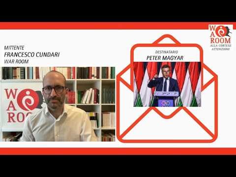 War Room Attention, Francesco Cundari writes to Peter Magyar.