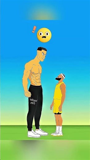 What If Ronaldo Was 45 Feet Tall? 🤯⚽#shorts #football