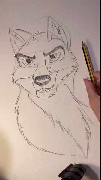 Balto Tutorial PT.1: Scopri Come Disegnare il Lupo