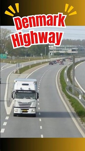 Denmark Highway Drive 🚗 | Scenic Road Trip in Denmark | European Road Adventure 2025
