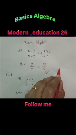 Basic Algebra 🔥 How to Solve Easily | Maths Trick #maths #braintestsolution #mathlogic #mathproblems