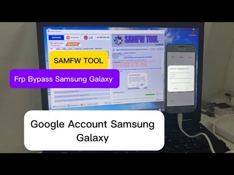 Frp bypass Samsung Galaxy ~ Method SAMFW TOOL
