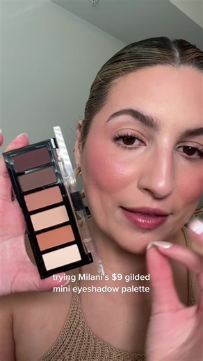 Milani Gilded Mini Palette Review for Everyday Looks
