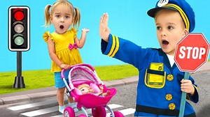 280K views · 2.9K reactions | Kids learn road safety and traffic rules - Useful story for children! 00:00 Kids learn road safety and traffic rules 04:20 Escalator Mall Adventure - Kids Learn Mall Safety Rules 08:12 Kids want to have a pet and play with robo cat 14:21 Vlad and Niki - Tree House with zipline Adventures Please Subscribe! | Vlad and Niki | Facebook