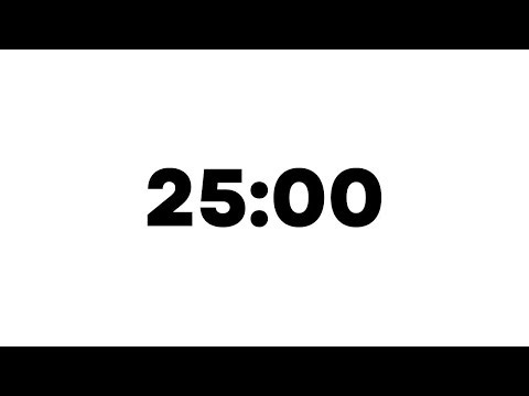 25 min silent meditation
