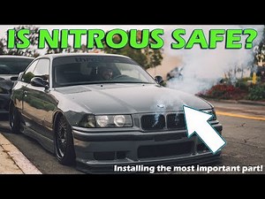 IS THE NITROUS SAFE? WIDEBAND O2 SENSOR INSTALL!