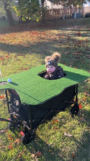 First Halloween! #caddyshack #firsthalloween🎃 #babycostume | caddy shack gopher