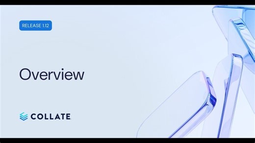 Collate OpenMetadata v1.12 Visual Highlights | Shawn Gordon posted on the topic | LinkedIn