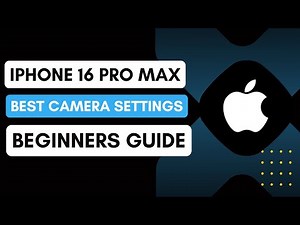 The BEST iPhone 16 Pro Max Camera Settings! [Beginner's]