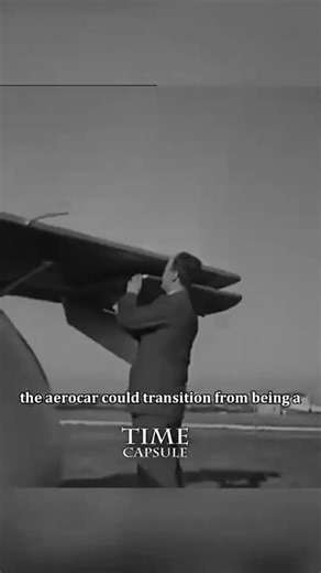 1949’s Mind-Blowing Invention: The Flying Car You Never Knew Existed! 😯🔥#history
