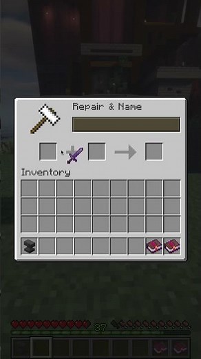 HOW TO MAX OUT THE MINECRAFT SWORD #minecraft