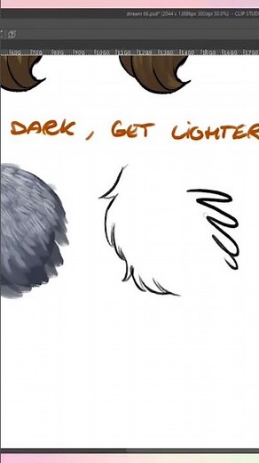 How to shade FUR🐶🦊🦁!!!