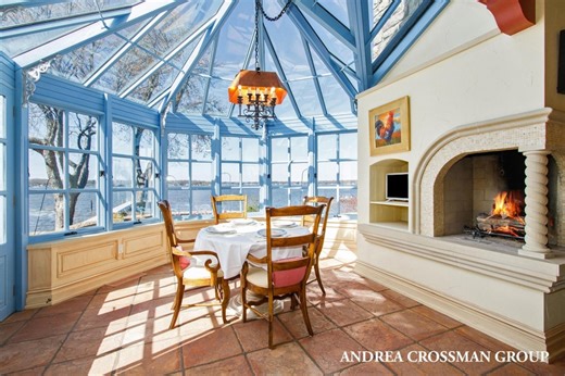 See $6.5M Lake Macatawa estate with imported glass conservatory, curated French antiques