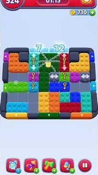 Color Block Jam Level 524 🔥 #shorts