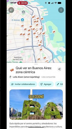 New lists of places to explore in Buenos Aires on Google Maps