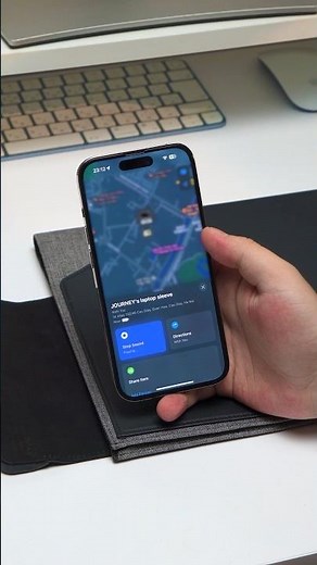 LOC8 Sleeve extends Find My tracking to your laptop, even when it’s shut down, or not a Mac.