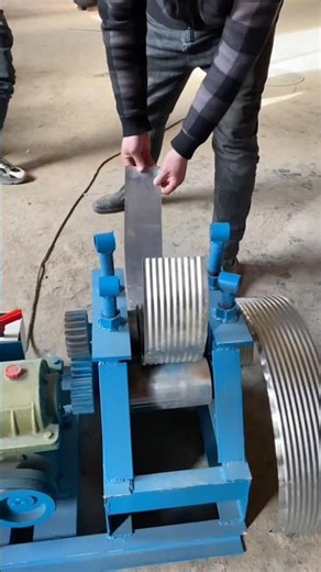 Electric Multi-Line Ribbing Machine#youtubeshorts