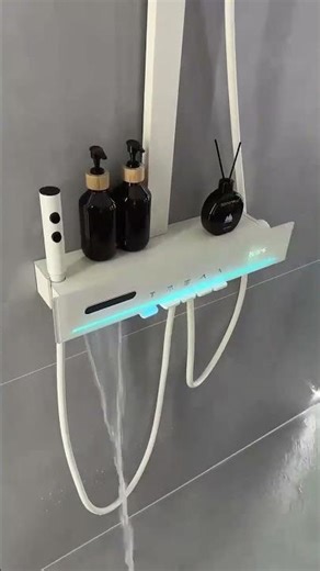 white Bmw multifunctional shower panel #moongallery