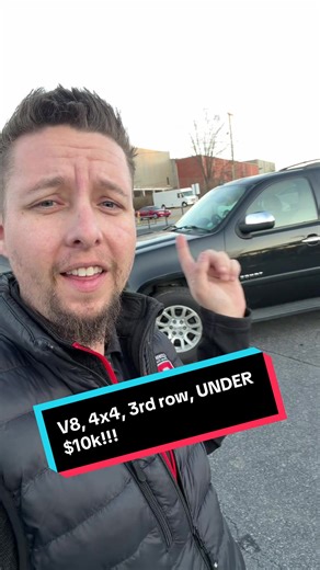 Affordable V8 4x4 SUVs with 3rd Row Under $10K