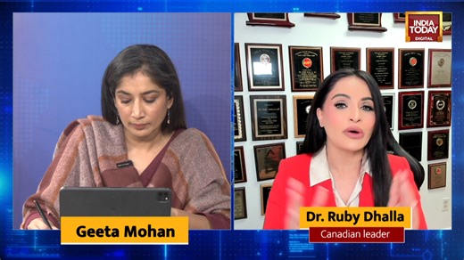 "I do not tolerate any type of violence...It is very important for us to have a united Canada," says Ruby Dhalla, Canada's Liberal Party's Prime Ministerial candidate Geeta Mohan #RubyDhalla #Canada #ReporterDiary | India Today | Facebook
