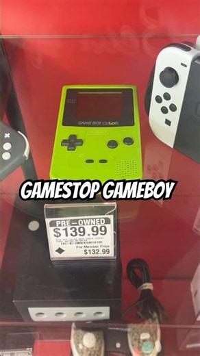 Gameboy color at GameStop. Would you buy? #gamestop