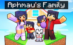 【Aphmau】在Minecraft拥有一个APHMAU家庭_哔哩哔哩_bilibili