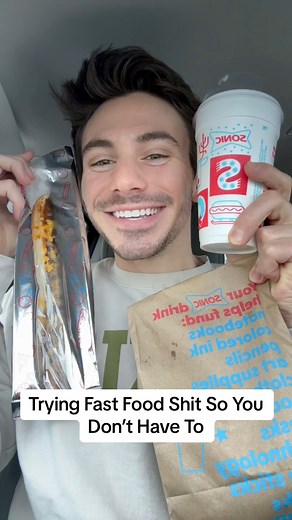 28K views · 248 reactions | New Sonic Peanut Butter Bacon Cheeseburger & Peanut Butter Bacon Shake Review #sonic #fastfood #FastFoodReview #foodreview #foodshow #fypシ #fyp #mukbang #eatingshow | Nik Metcalf Food Reviews | Facebook